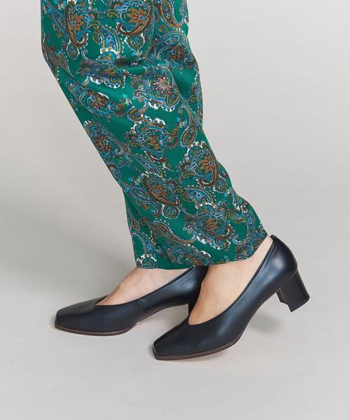 BEAUTY&YOUTH UNITED ARROWS（ビューティーアンドユースユナイテッドアローズ）の「BY∴ フェイクレザー スクエアトゥパンプス ο（パンプス・レディース・ブラック/ブラウン/ホワイト/ベージュ・35h/36h/37h/36/37/38）」の12枚目の写真