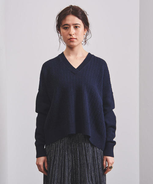 UNITED ARROWS（ユナイテッドアローズ）の「UWSC W/N ケーブル Vネック