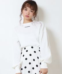 one after another NICE CLAUP | サーマル刺繍トップス(Tシャツ/カットソー)