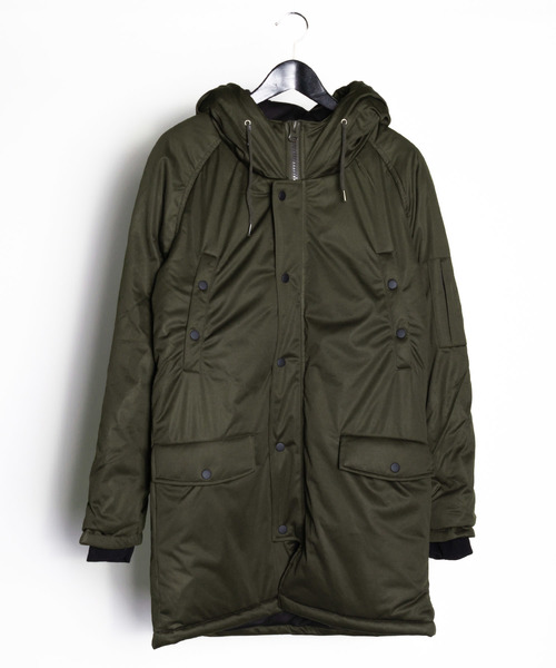 パラジャンパーズ　N-3B ミリタリージャケット　ダウンライナー付　カーキ パラジャンパーズ N-3B ミリタリージャケット ダウンライナー付 カーキ