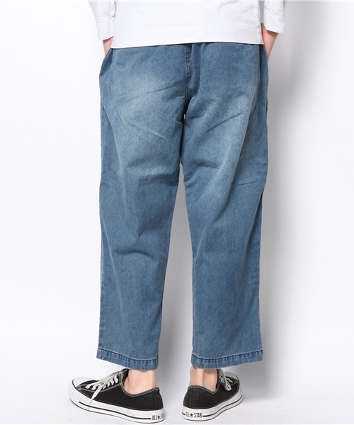 WEGO（ウィゴー）の「WEGO/ルーズシルエットデニムパンツ（デニムパンツ・メンズ・インディゴブルー/ライトインディゴブルー・FREE）」の5枚目の写真