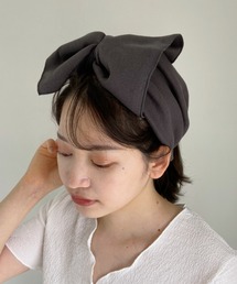 CLEA | ビック リボン ターバン(ヘアバンド)