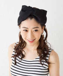 CLEA | ビック リボン ターバン(ヘアバンド)