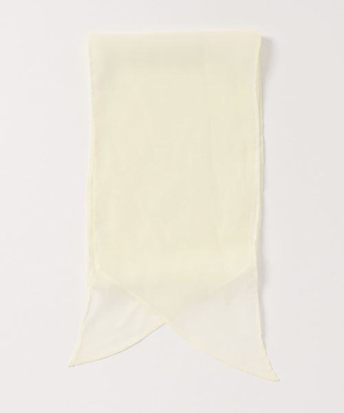 LOWRYS FARM（ローリーズファーム）の「シフォンムジスカーフネックレス　840008（ネックレス・レディース・ブラウン/ブルー/アイボリー・FREE）」の5枚目の写真