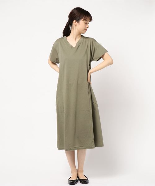 強撚vネックワンピース ワンピース American Holic アメリカンホリック のファッション通販 Zozotown