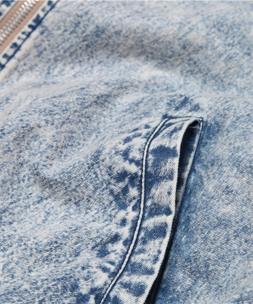 L.D.S.（エルディーエス）の「“COTTON CANDY HIGH” SAILOR BLOUSON（デニムジャケット・レディース・ブルー系/ネイビー系/ピンク系・FREE）」の12枚目の写真