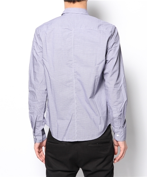 The SAZABY LEAGUE SELECT(ザサザビーリーグセレクト)の「Frank&Eileen PAUL/NVMCK(シャツ/ブラウス・メンズ・ネイビー・SMALL/MEDIUM/X-SMALL/XX-SMALL)」の3枚目の写真