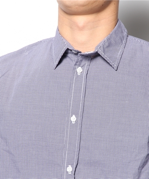 The SAZABY LEAGUE SELECT(ザサザビーリーグセレクト)の「Frank&Eileen PAUL/NVMCK(シャツ/ブラウス・メンズ・ネイビー・SMALL/MEDIUM/X-SMALL/XX-SMALL)」の4枚目の写真