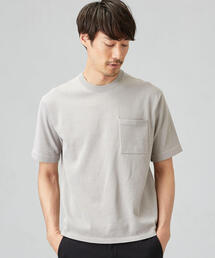 green label relaxing | CM 天竺 クルーネック ポケット T / ニットTシャツ ＜機能性生地 / 吸水速乾・汗消臭＞(Tシャツ/カットソー)