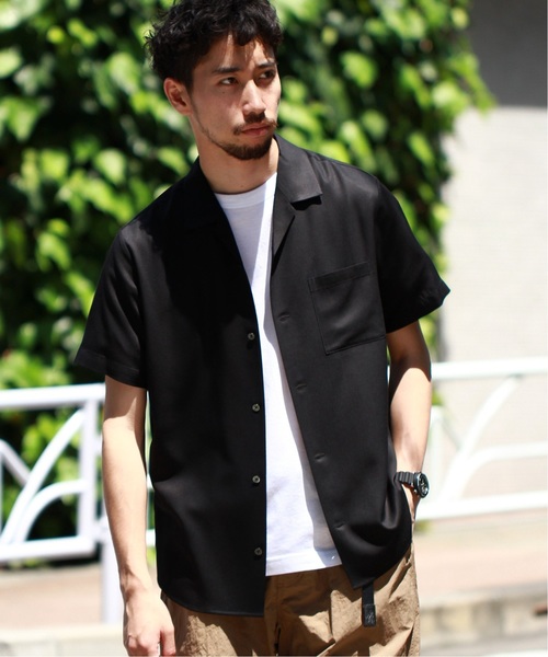 EDIFICE（エディフィス）の「ライトオープンカラー シャツ（シャツ