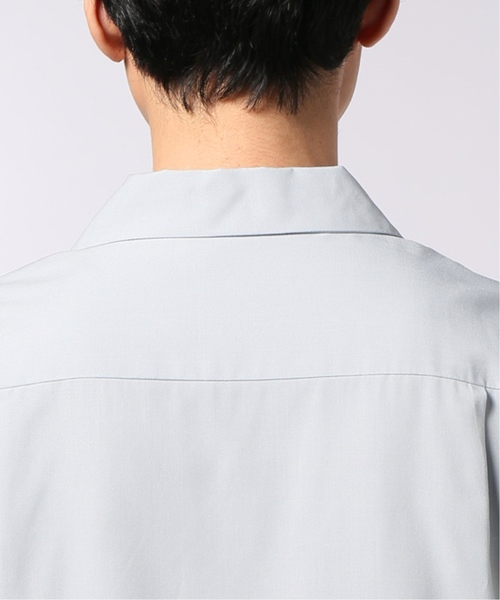 EDIFICE（エディフィス）の「ライトオープンカラー シャツ（シャツ/ブラウス・メンズ・ブラック/アイボリー/ネイビー/サックスブルー・SMALL/MEDIUM/LARGE/X-LARGE）」の11枚目の写真