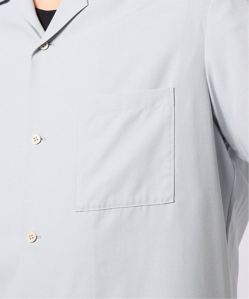 EDIFICE（エディフィス）の「ライトオープンカラー シャツ（シャツ/ブラウス・メンズ・ブラック/アイボリー/ネイビー/サックスブルー・SMALL/MEDIUM/LARGE/X-LARGE）」の14枚目の写真