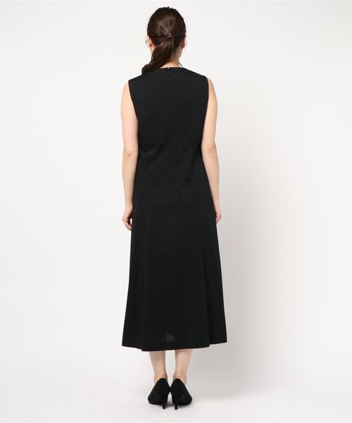La TOTALITE(ラトータリテ)の「フレアマキシワンピース【手洗い可能】◆(ワンピース・レディース・ブラック/ブラウン・FREE)」の3枚目の写真