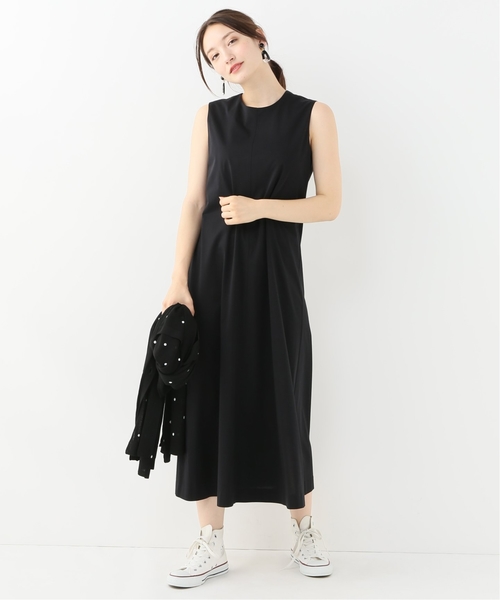 La TOTALITE(ラトータリテ)の「フレアマキシワンピース【手洗い可能】◆(ワンピース・レディース・ブラック/ブラウン・FREE)」の1枚目の写真