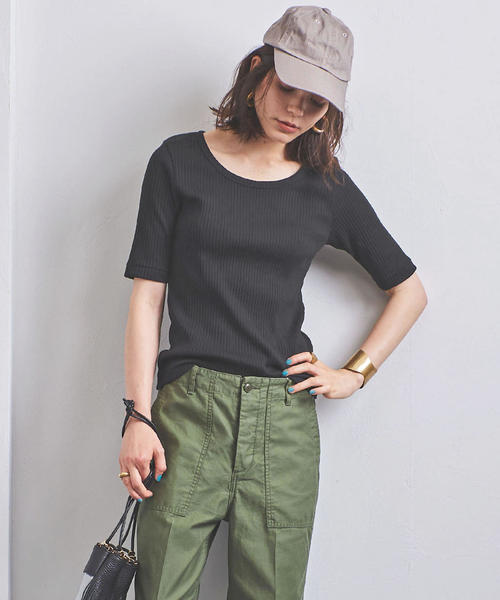 UNITED ARROWS（ユナイテッドアローズ）の「UWSC リブ クルーネック 5