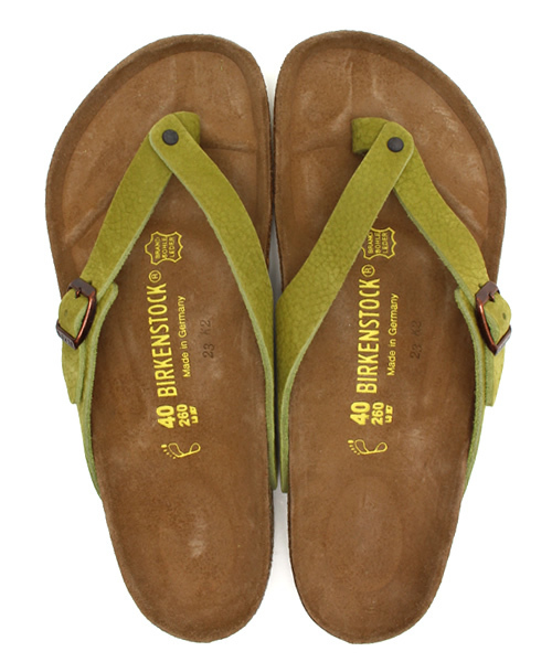 BIRKENSTOCK（ビルケンシュトック）の「カラーレザーサンダル