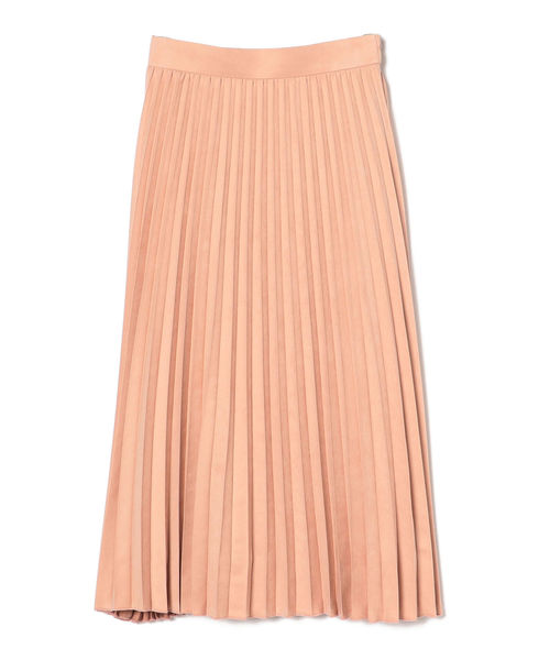 SHIPS(シップス)の「フェイクスエードプリーツスカート◇(スカート・レディース・オフホワイト/ピンク/ベージュ系その他/ライトピンク/ベージュ/ネイビー/ブラウン・ONE SIZE)」の7枚目の写真