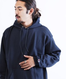 Champion（チャンピオン）の「Champion / チャンピオン スウェット オーバーサイズ プル パーカー / ビッグシルエット / 裏起毛（パーカー）」