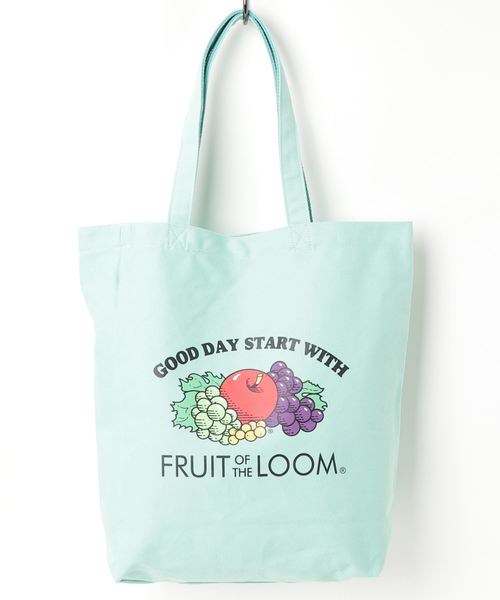 FRUIT OF THE LOOM（フルーツオブザルーム）の「【Fruit of the loom/フルーツオブザルーム】FTL BASIC BAG（トートバッグ・レディース・ブラック/ブラウン/ネイビー/オフホワイト/オレンジ/ミント・FREE）」の4枚目の写真