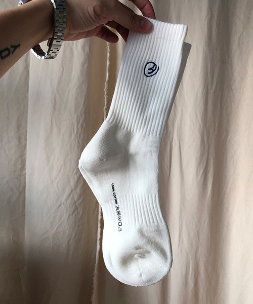 MASONPRINCE(メイソンプリンス)の「【MASONPRINCE】シンプル ブランドロゴ 8カラーソックス(ソックス/靴下・メンズ・ブラック/ブルー/ブラウン/グレー/アイボリー/カーキ/レッド/ホワイト・FREE)」の10枚目の写真