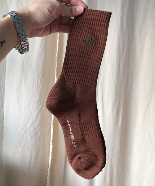 MASONPRINCE(メイソンプリンス)の「【MASONPRINCE】シンプル ブランドロゴ 8カラーソックス(ソックス/靴下・メンズ・ブラック/ブルー/ブラウン/グレー/アイボリー/カーキ/レッド/ホワイト・FREE)」の14枚目の写真