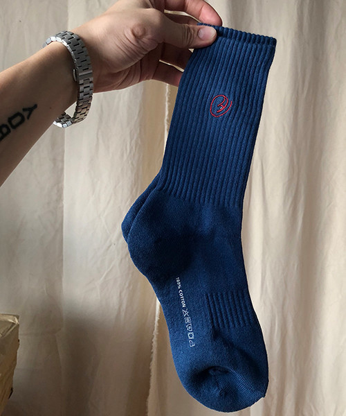 MASONPRINCE(メイソンプリンス)の「【MASONPRINCE】シンプル ブランドロゴ 8カラーソックス(ソックス/靴下・メンズ・ブラック/ブルー/ブラウン/グレー/アイボリー/カーキ/レッド/ホワイト・FREE)」の16枚目の写真