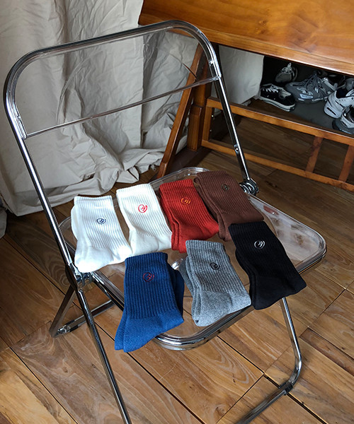 MASONPRINCE(メイソンプリンス)の「【MASONPRINCE】シンプル ブランドロゴ 8カラーソックス(ソックス/靴下・メンズ・ブラック/ブルー/ブラウン/グレー/アイボリー/カーキ/レッド/ホワイト・FREE)」の20枚目の写真