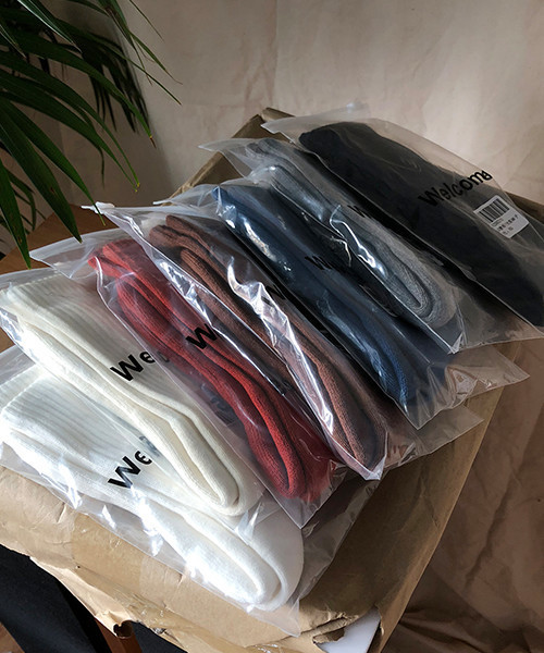 MASONPRINCE(メイソンプリンス)の「【MASONPRINCE】シンプル ブランドロゴ 8カラーソックス(ソックス/靴下・メンズ・ブラック/ブルー/ブラウン/グレー/アイボリー/カーキ/レッド/ホワイト・FREE)」の22枚目の写真