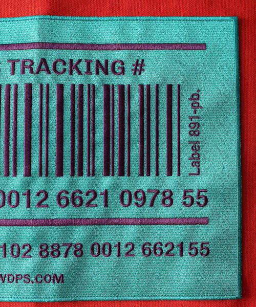 SHAREEF（シャリーフ）の「"BARCODE"  BIG SWEAT（スウェット・メンズ・ホワイト/ブラック/ダークグリーン/ライム/オレンジ・1/2/3）」の21枚目の写真