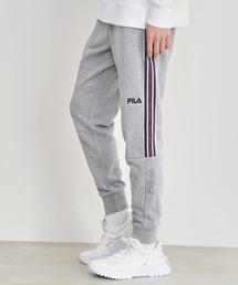 【別注】FILA/フィラ ブランド ロゴ スウェット ジャージ ライン ジョガーパンツ トラックパンツ