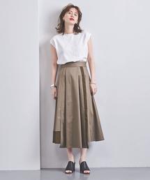 ELIN（エリン）の「＜ELIN（エリン）＞ アシンメトリー スカート  