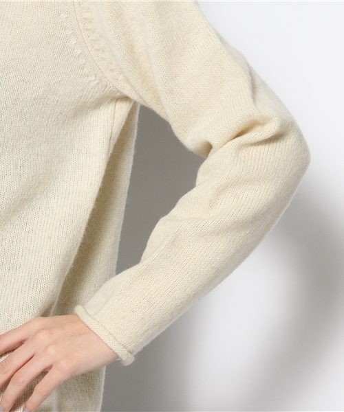 BEAMS BOY（ビームスボーイ）の「WARREN SCOTT×BEAMS BOY / ロールネック セーター（ニット/セーター・レディース・ホワイト/グレー/ブルー・ONE SIZE）」の8枚目の写真