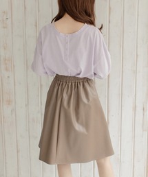 Mysa&Liina（ミーサリーナ）の「ヘンリーネックBIGロングTシャツ（Tシャツ/カットソー・レディース）」