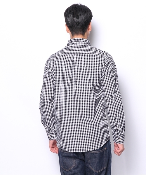 WEGO(ウィゴー)の「WEGO/ギンガムチェックシャツ(シャツ/ブラウス・メンズ・レッド/ブラック・LARGE/MEDIUM)」の5枚目の写真