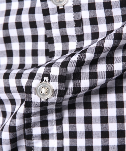 WEGO(ウィゴー)の「WEGO/ギンガムチェックシャツ(シャツ/ブラウス・メンズ・レッド/ブラック・LARGE/MEDIUM)」の10枚目の写真