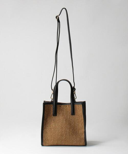 LAURA DI MAGGIO（ローラディマッジオ）の「[別注][ローラディマッジオ][LAURA DI MAGGIO] FFC ミニ ボックス2WAY バッグ（ショルダーバッグ・レディース・モカ/ブラック・FREE）」の12枚目の写真