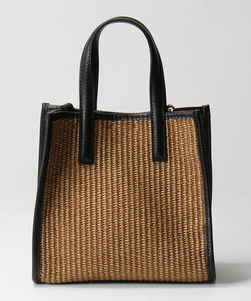 LAURA DI MAGGIO（ローラディマッジオ）の「[別注][ローラディマッジオ][LAURA DI MAGGIO] FFC ミニ ボックス2WAY バッグ（ショルダーバッグ・レディース・モカ/ブラック・FREE）」の9枚目の写真