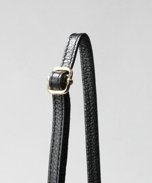 LAURA DI MAGGIO（ローラディマッジオ）の「[別注][ローラディマッジオ][LAURA DI MAGGIO] FFC ミニ ボックス2WAY バッグ（ショルダーバッグ・レディース・モカ/ブラック・FREE）」の5枚目の写真