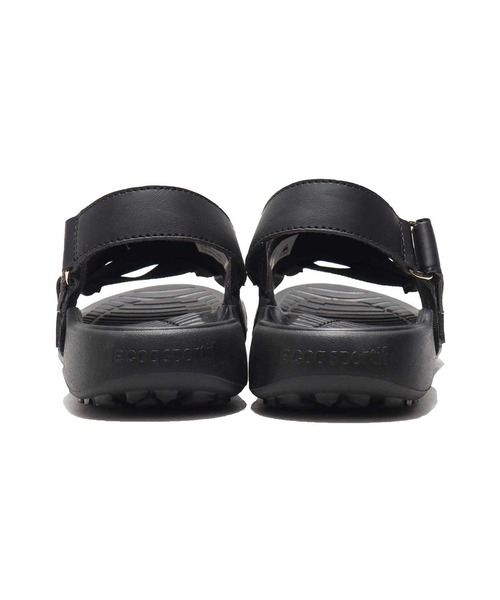 le coq sportif(ルコックスポルティフ)の「le coq sportif ルコック スポルティフ LA JUAN CROSS BRLT RACK(サンダル・レディース・ホワイト/ブラック・23.0cm/24.0cm/25.0cm)」の7枚目の写真