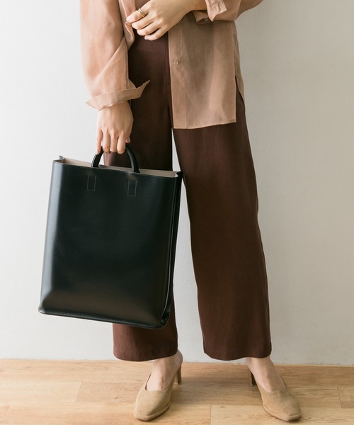 PIENI ピエニトートバック キャメル L PIENI（ピエニ）の「PIENI TOTE 