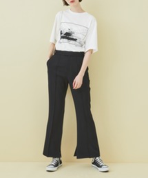 STUDIOUS | 【STUDIOUS】ライトツイルスリットフレアパンツ(その他パンツ)