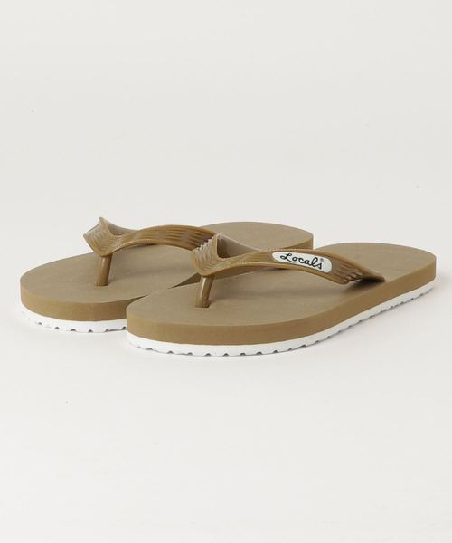 Locals（ローカルズ）の「【Locals / ローカルズ】JAPAN LIMITED SLIPPA（サンダル・メンズ・ブラック/ネイビー/オリーブ/サンドベージュ/ゴールド/シルバー/エメラルド/ピンク/イエロー/ホワイト/ライトブルー・22.5cm/24cm/26.5cm/27.5cm）」の3枚目の写真