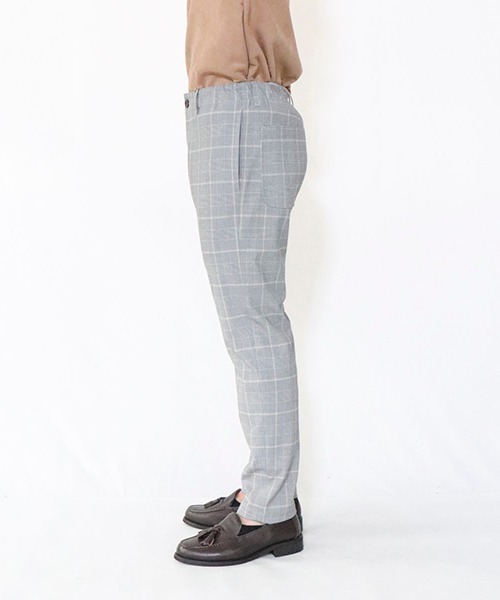 COMME　CA COMMUNE（コムサコミューン）の「ストレッチグレンチェッククライミングパンツ（その他パンツ・メンズ・ライトグレー/ネイビー・SMALL/MEDIUM/LARGE）」の5枚目の写真