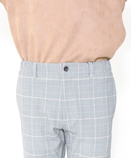 COMME　CA COMMUNE（コムサコミューン）の「ストレッチグレンチェッククライミングパンツ（その他パンツ・メンズ・ライトグレー/ネイビー・SMALL/MEDIUM/LARGE）」の7枚目の写真
