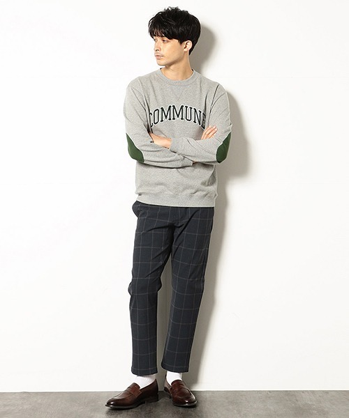 COMME　CA COMMUNE（コムサコミューン）の「ストレッチグレンチェッククライミングパンツ（その他パンツ・メンズ・ライトグレー/ネイビー・SMALL/MEDIUM/LARGE）」の12枚目の写真
