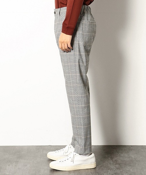 COMME　CA COMMUNE（コムサコミューン）の「ストレッチグレンチェッククライミングパンツ（その他パンツ・メンズ・ライトグレー/ネイビー・SMALL/MEDIUM/LARGE）」の13枚目の写真