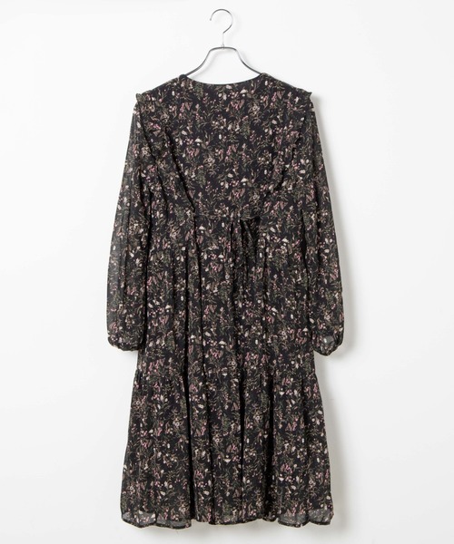 WEGO（ウィゴー）の「WEGO/フラワーフリルワンピース（ワンピース・レディース・ホワイト/ブラック・FREE）」の11枚目の写真