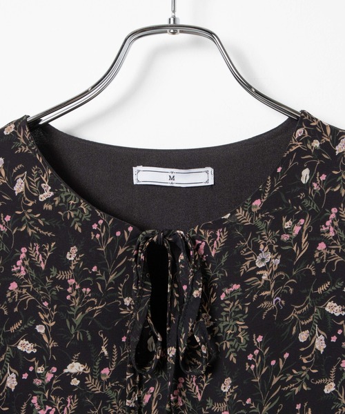 WEGO（ウィゴー）の「WEGO/フラワーフリルワンピース（ワンピース・レディース・ホワイト/ブラック・FREE）」の15枚目の写真