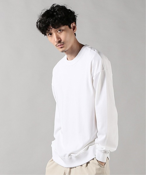 JOURNAL STANDARD relume(ジャーナルスタンダード レリューム)の「【SPORTS WEAR / スポーツウェア】 10oz JERSEY プルオーバー(Tシャツ/カットソー・メンズ・ホワイト/ライトグレー/ブラック/ベージュ・MEDIUM/LARGE/X-LARGE)」の2枚目の写真
