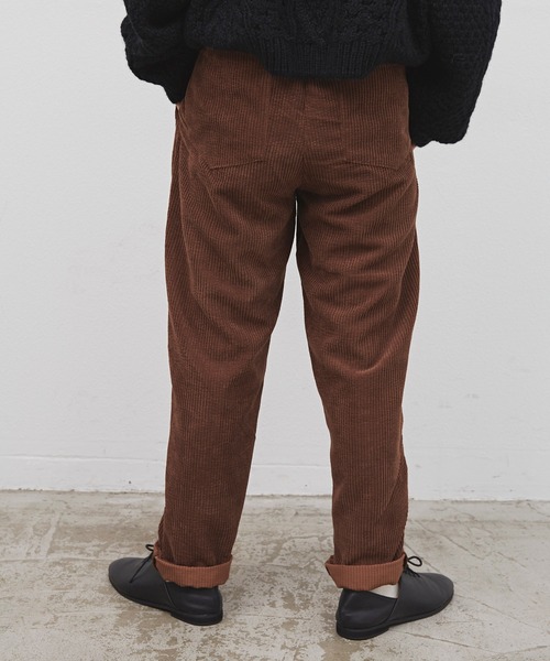 Libra Cue（リブラ キュー）の「コーデュロイシェフパンツ（その他パンツ・レディース・ホワイト/ブラック/グレー/ブラウン・FREE）」の21枚目の写真